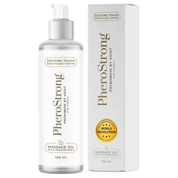 PheroStrong by Night - masažo aliejus moterims - 100ml
