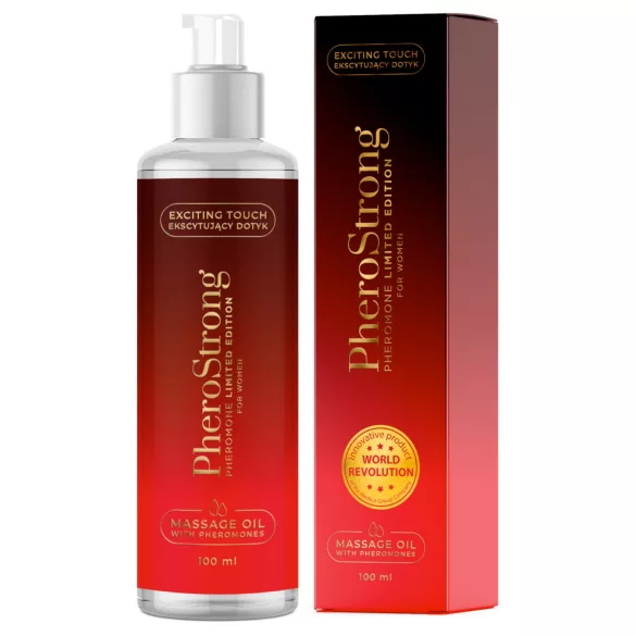 PheroStrong Limited Edition - masažo aliejus moterims - 100 ml