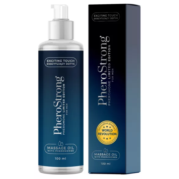 PheroStrong Limited Edition - masažo aliejus vyrams (100ml)