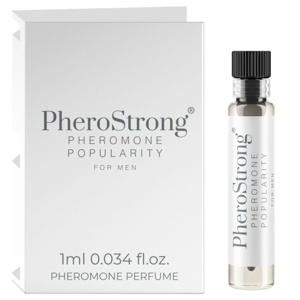 PheroStrong Populiarumas - feromonų kvepalai vyrams (1 ml)