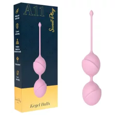 Erospace Sweet Play - geišos rutuliukų duetas (rožinis)