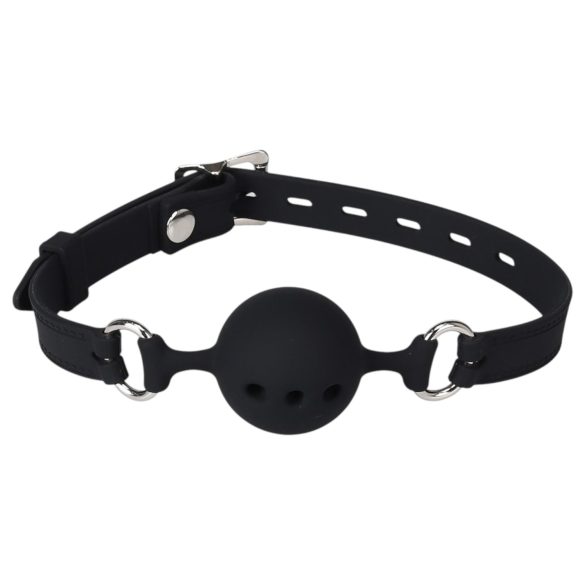 Wild Play - silikoninis burnos kaištis - juodas