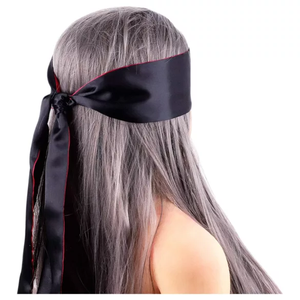 Wild Play - satino akių kaukė - juoda/rožinė