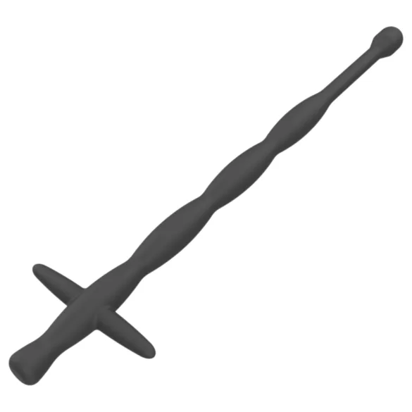 Men's Play - šlaplės dilatorius - silikoninis - juodas