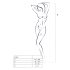 Aistra BS003 - tinklelis kombinezonas (baltas) - S-L