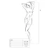 Passion BS011 - tamprus tinklinis rinkinys - juodas - S-L