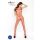 Passion BS014 - atvira tinklelio kombinezonas su korsetu (raudona) - S-L