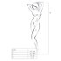 Passion BS031 - atviras kombinezonas (raudona) - S-L