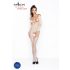 Passion BS031 - atviras kombinezonas (baltas) - S-L
