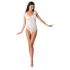 Passion BS064 - atviras tinklinis bodis (baltas) - S-L
