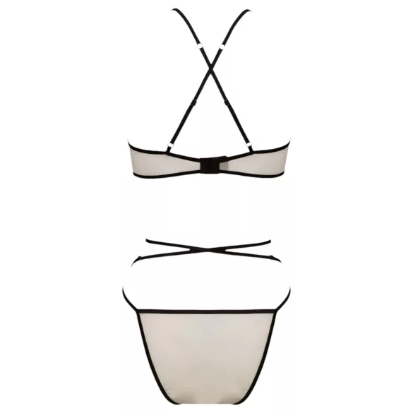 Passion Chika - liemenėlių komplektas (kremas) - L/XL