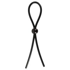 Magic Shiver - reguliuojamas penio žiedas (juodas)