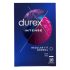 Durex Intense - prezervatyvai su briaunelėmis ir taškeliais - 16 vnt