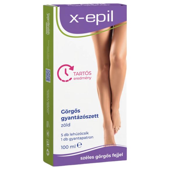X-Epil - Vaško volelinis rinkinys - žalias