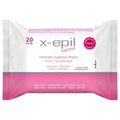 X-Epil Intimo - intymios servetėlės - 20 vnt