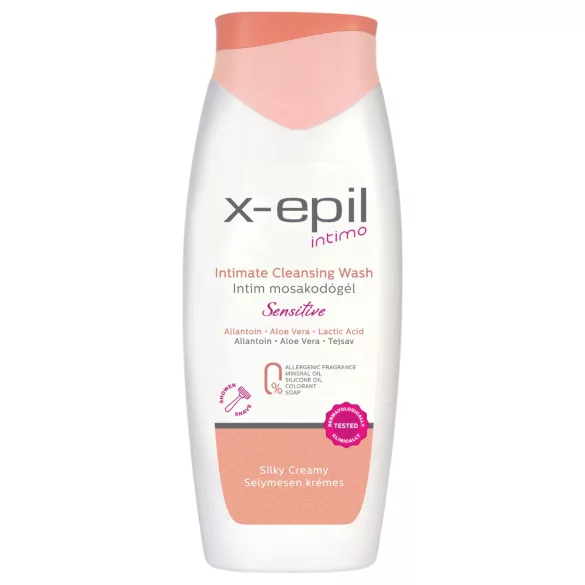 X-Epil Intimo Sensitive - intymus prausiklis (400 ml)