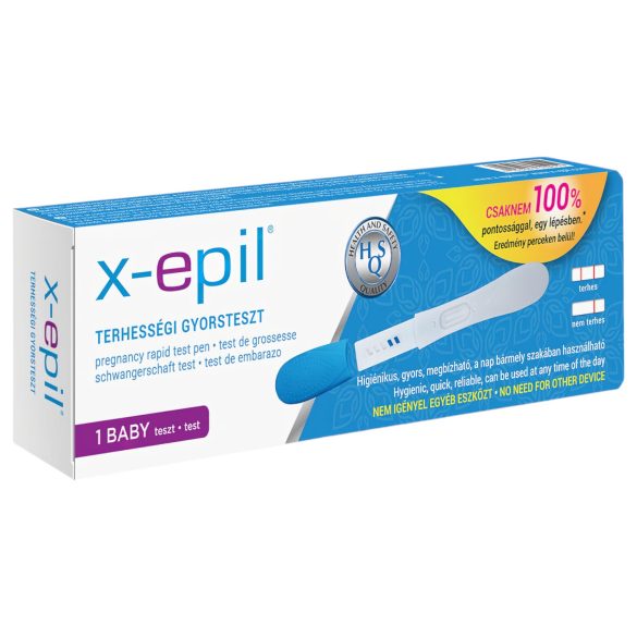 X-Epil - nėštumo testas rašiklis (1 vnt.)