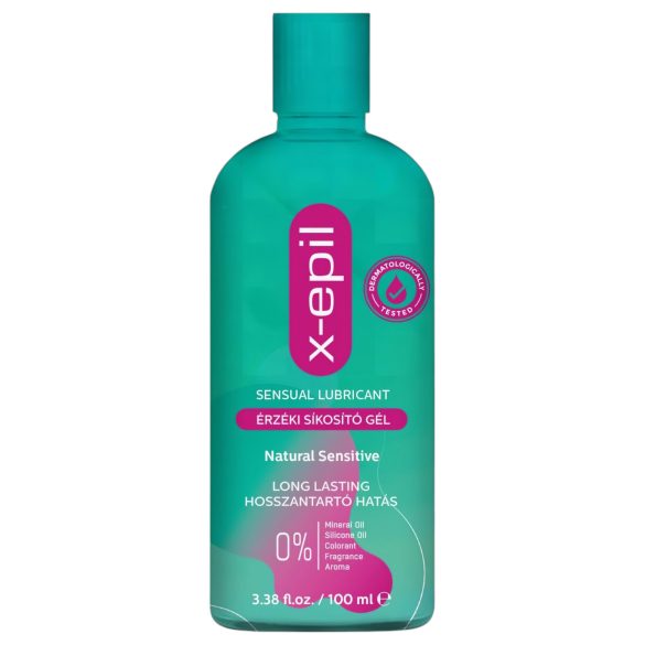 X-Epil Natural Sensitive - jausmingas lubrikantas (100ml)