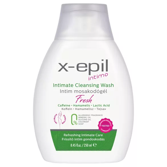X-Epil Intimo Fresh - intymus prausimosi gelis (250 ml)