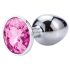 Desirel Pink Jewel M - analinis kaištis (sidabro-rožinis)