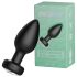 Desirel Easy Obsidian - įkraunamas radijo analinis vibratorius (juodas)