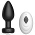 Desirel Easy Obsidian - įkraunamas radijo analinis vibratorius (juodas)