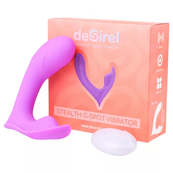 Desirel Insider - G taško ir prostatos vibratorius - violetinis