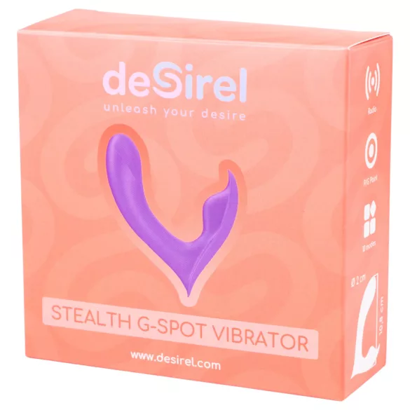 Desirel Insider - G taško ir prostatos vibratorius - violetinis