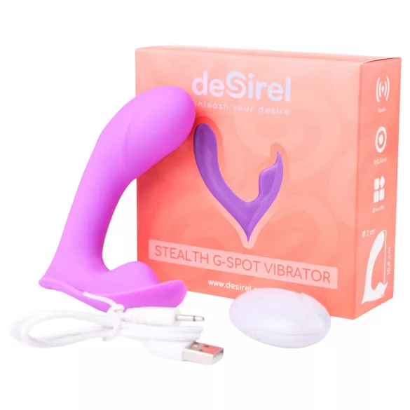 Desirel Insider - G taško ir prostatos vibratorius - violetinis
