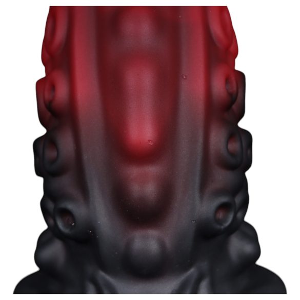OgazR - dildo polipo forma - 19 cm - raudonas