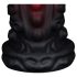 OgazR - aštuoniakojis dildo - 19 cm (raudonas)