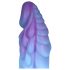 OgazR - šviečiantis drakono dildo - 22 cm (violetinis-rožinis)