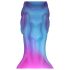OgazR - šviečiantis drakono dildo - 22 cm (violetinis-rožinis)