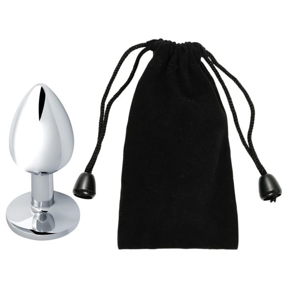 Sunfo - metalinis analinis kaištis su žaliu akmeniu - sidabrinis