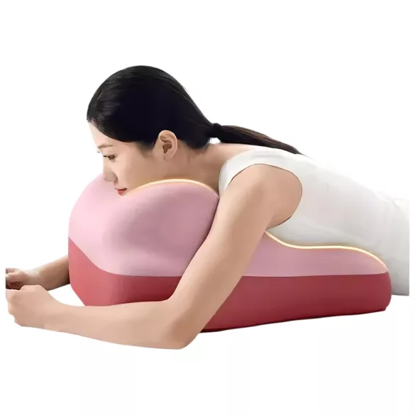 Desirel Magic Pillow - atminties porolono pagalvė su prisegamu dildo laikikliu (pilka)