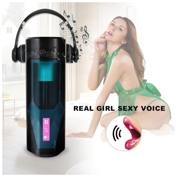 Lonely - masturbatorius vyrams - stūmimo ir garsų funkcija - juodas