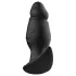 Kangvo - magnetinis pripučiamas fantazijos dildo, didelis (juodas)