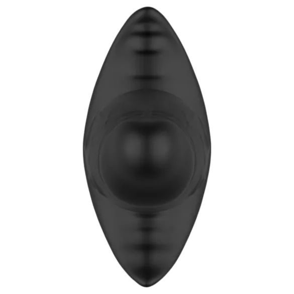 Kangvo - magnetinis pripučiamas fantazijos dildo, didelis (juodas)