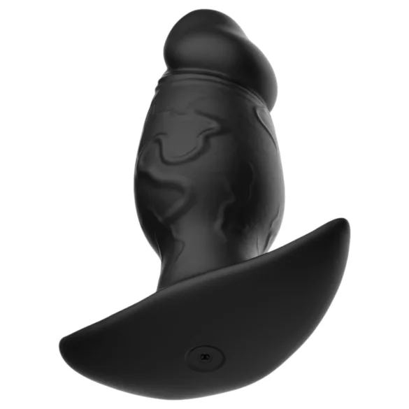 Kangvo - magnetinis pripučiamas fantazijos dildo, didelis (juodas)