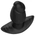 Kangvo - magnetinis pripučiamas fantazijos dildo, didelis (juodas)