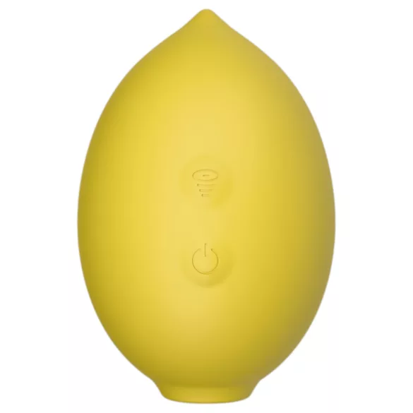 Lemon Squeeze - citrinos formos klitorio čiulptukas vibratorius (geltonas)