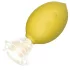 Lemon Squeeze - citrinos formos klitorio čiulptukas vibratorius (geltonas)