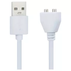   Pleasure Charge Pantyrebel - magnetinis USB įkrovimo laidas (baltas)