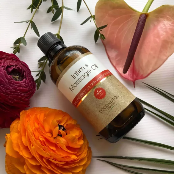 Coconutoil - intymus ir masažo aliejus - bio - 80ml