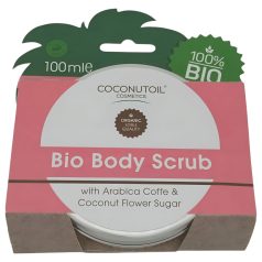   Coconutoil - kūno šveitiklis su kava ir kokoso cukrumi - 100ml