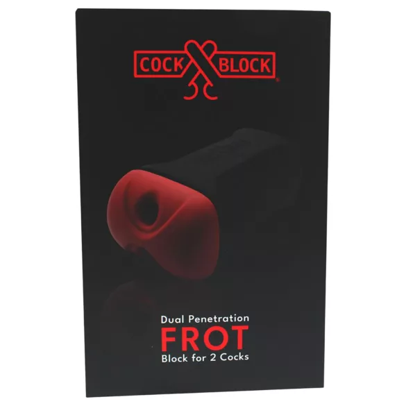 CockBlock - FROT porinis masturbuoklis (juodas)