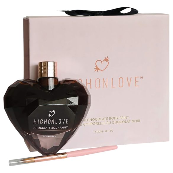 HIGHONLOVE - šokolado skonio kūno dažai (100ml)