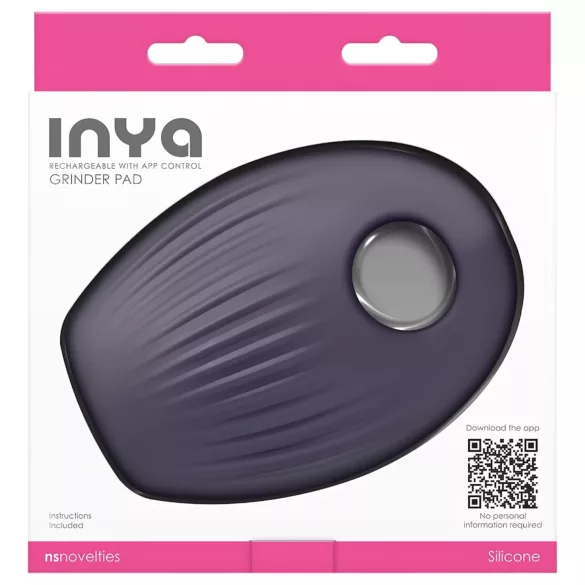 Inya Grinder Pad - vibruojanti pagalvėlė - išmanus - violetinė