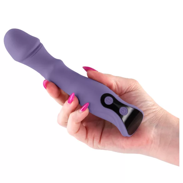 NS Novelties - sukamasis stūmoklinis vibratorius - violetinis