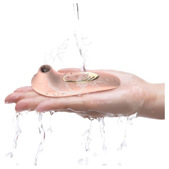 AlvUp - klitorio stimuliatorius su oro bangomis - rožinis